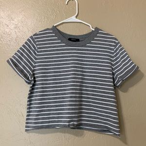 Forever 21 Striped Crop Top